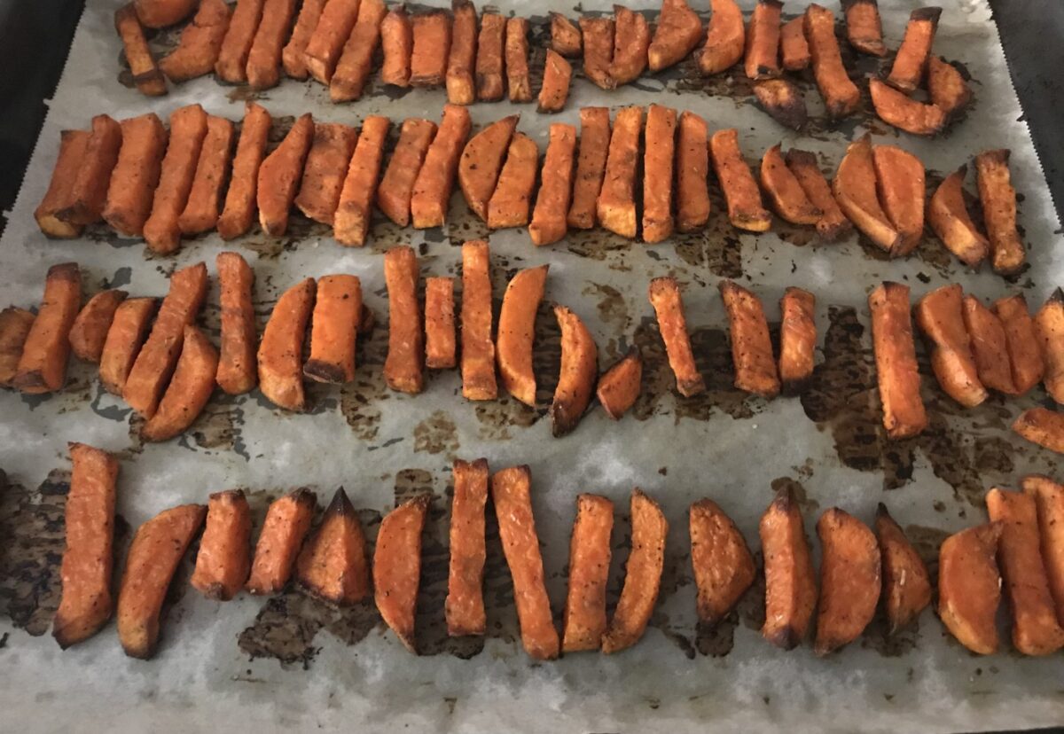 Boniatos al horno o asados