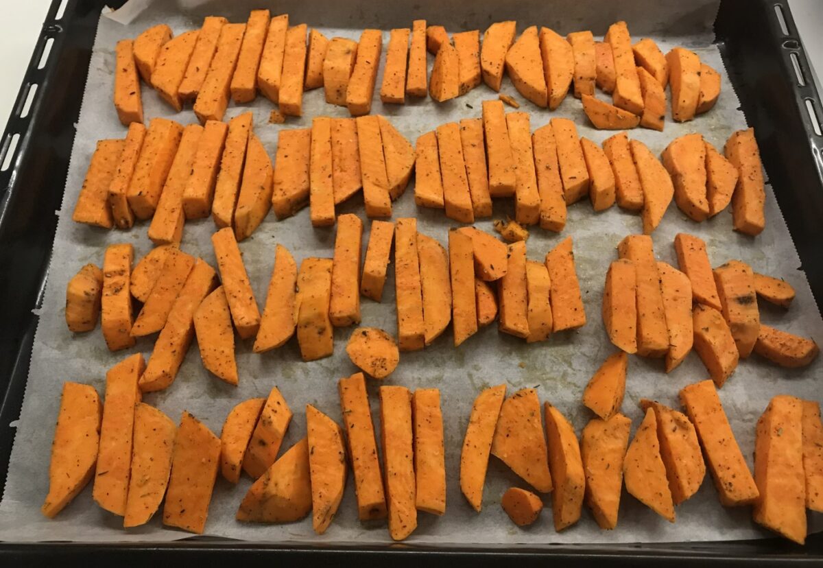 Boniatos al horno o asados