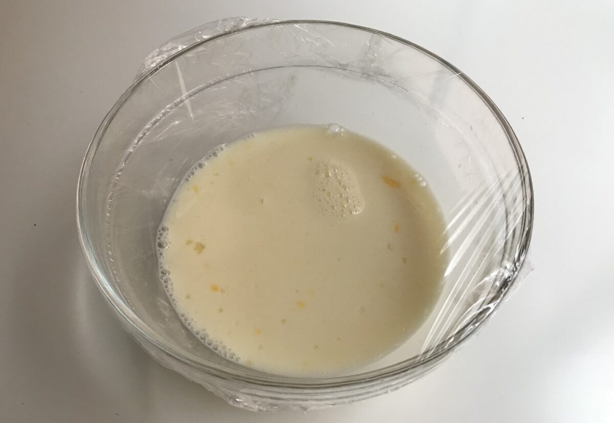 Crema pastelera exprés en el microondas
