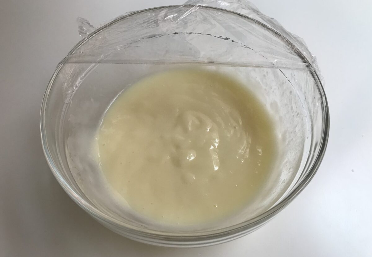 Crema pastelera exprés en el microondas