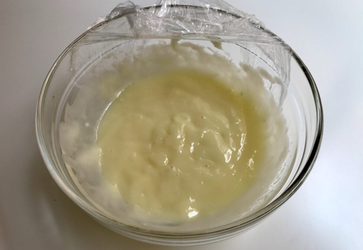 Crema pastelera exprés en el microondas