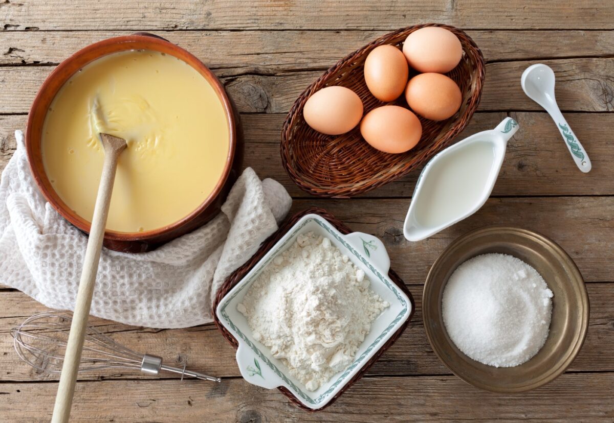Crema pastelera exprés en el microondas