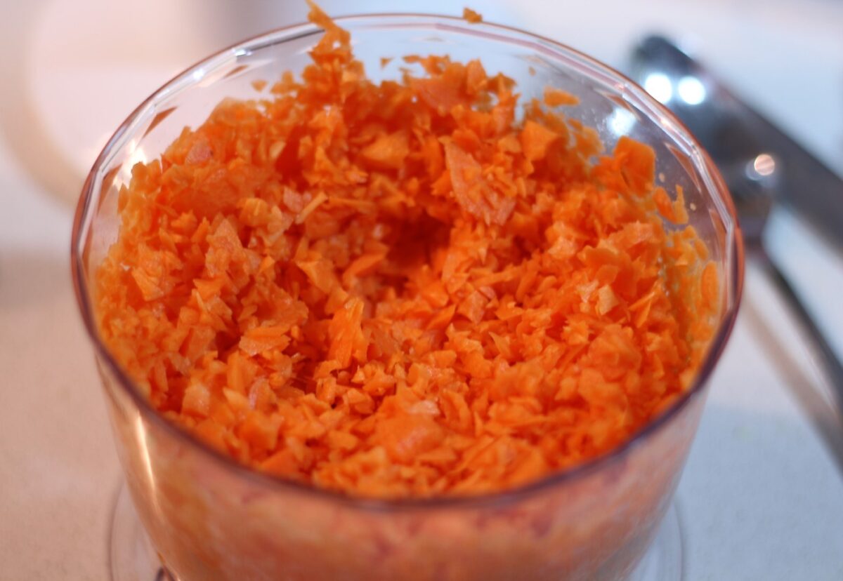 Pastel de zanahoria, naranja y jengibre