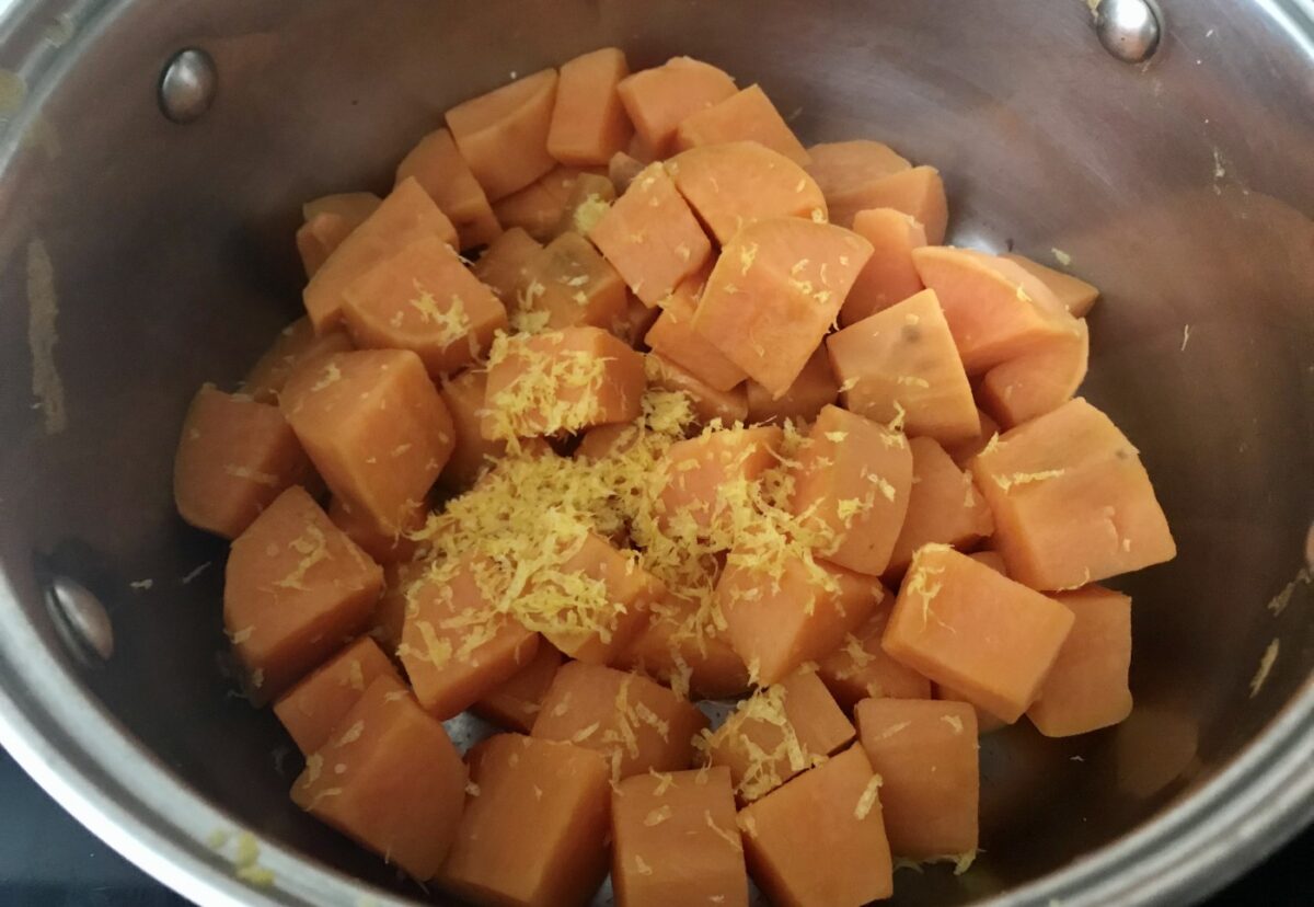Pasteles de boniato o pastissets de moniato. Receta navideña