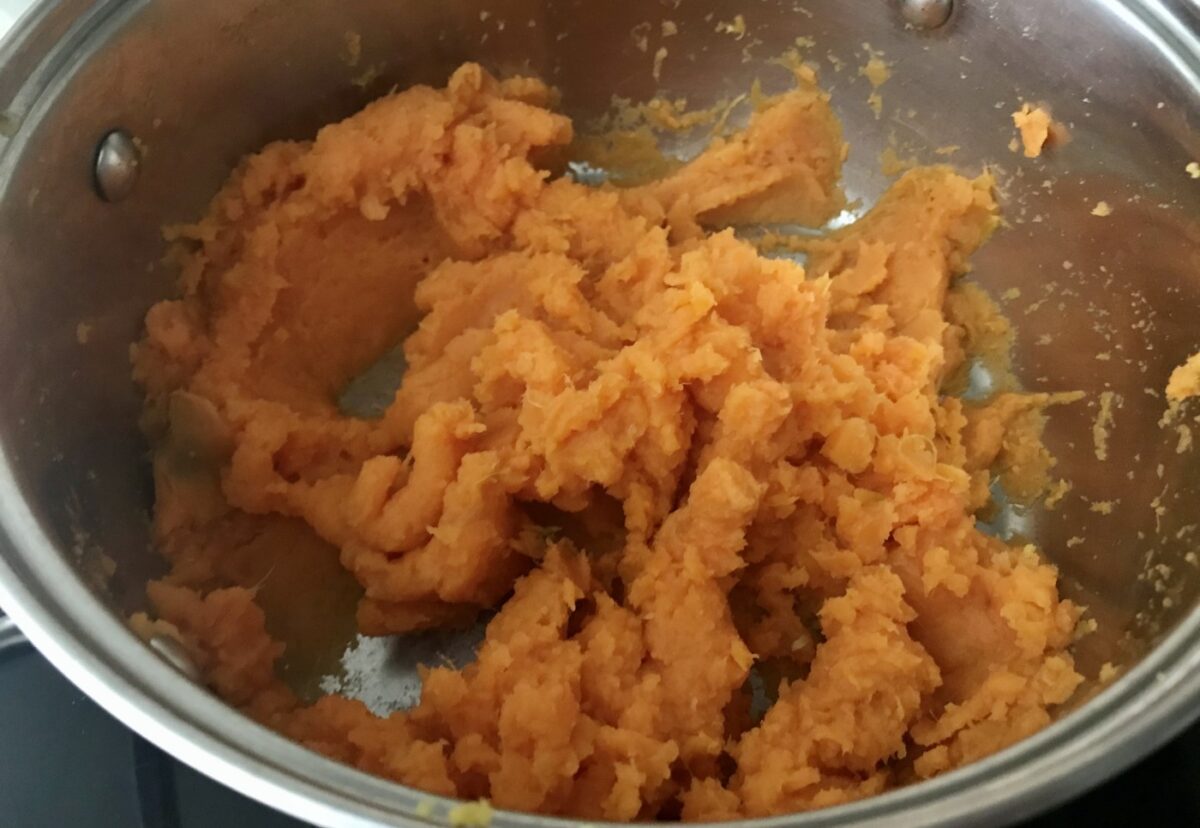 Pasteles de boniato o pastissets de moniato. Receta navideña