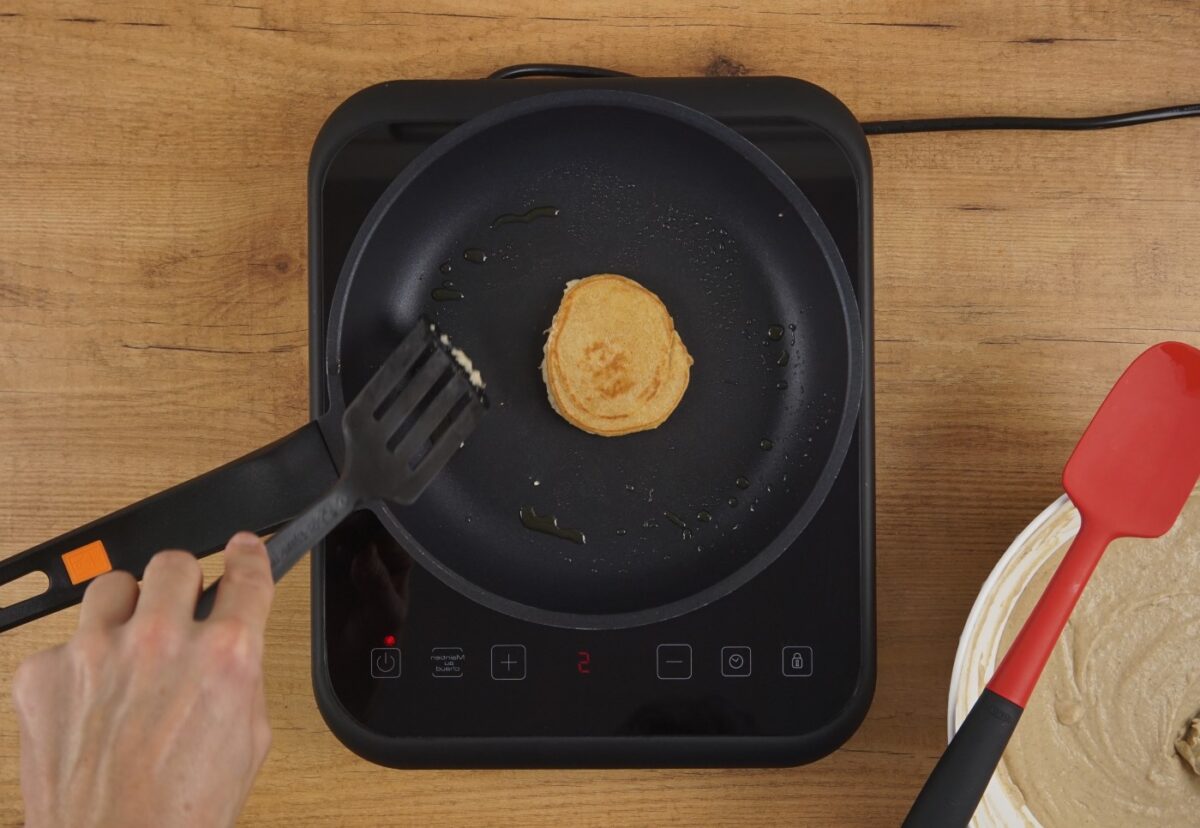Tortitas de plátano veganas