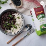 Arroz con frijoles a la cubana