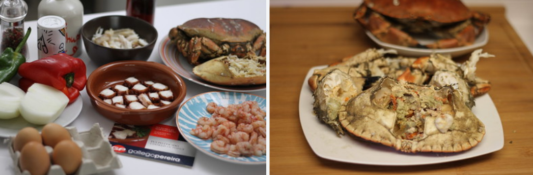 Salpicón de marisco y pescado. receta gallega para navidad
