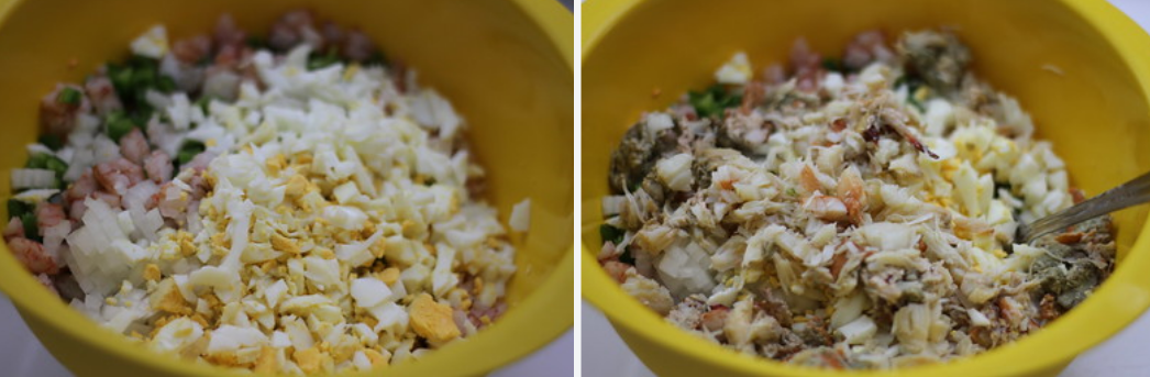 Salpicón de marisco y pescado. receta gallega para navidad