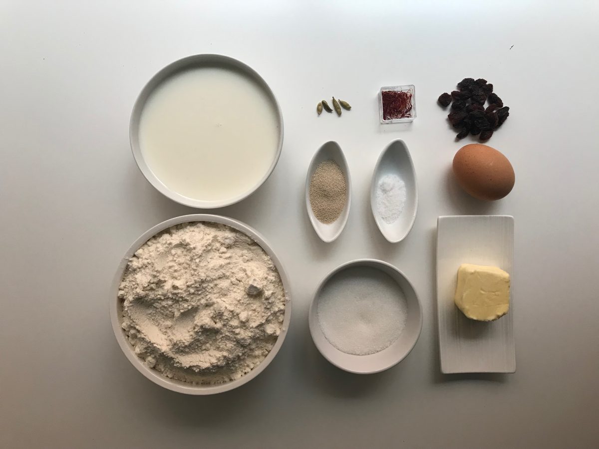 Bollos suecos de Santa Lucía. Receta Navidad