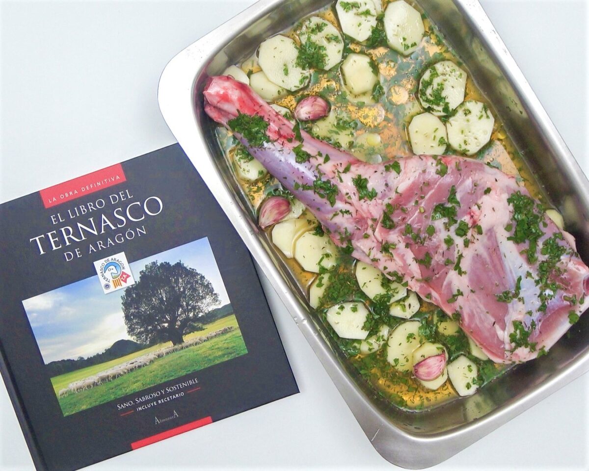 Ternasco al horno con patatas
