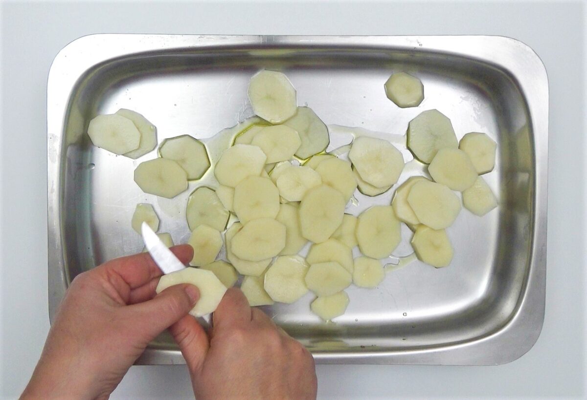 Ternasco al horno con patatas