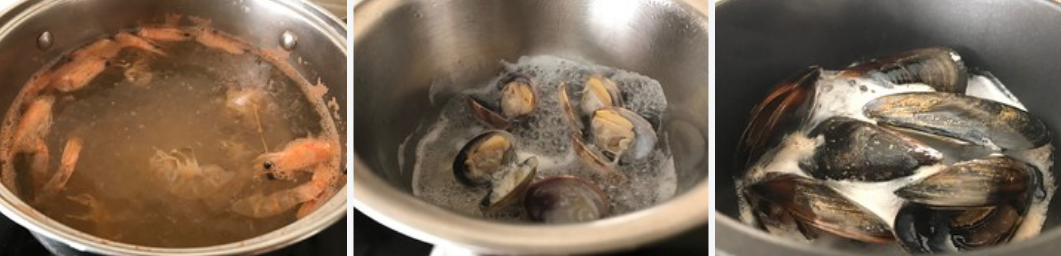 Cómo cocer marisco en casa y que quede perfecto. Tabla de tiempos para cada marisco