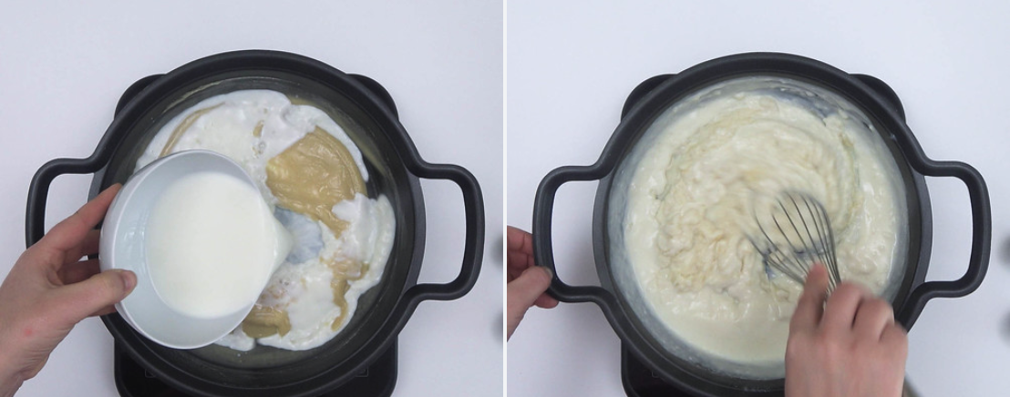 Hacer bechamel para croquetas 2
