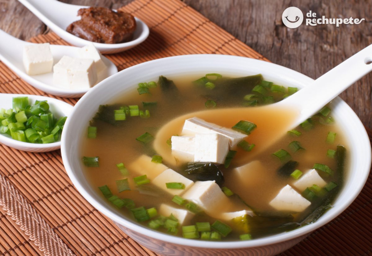 Cómo hacer sopa de miso. receta japonesa