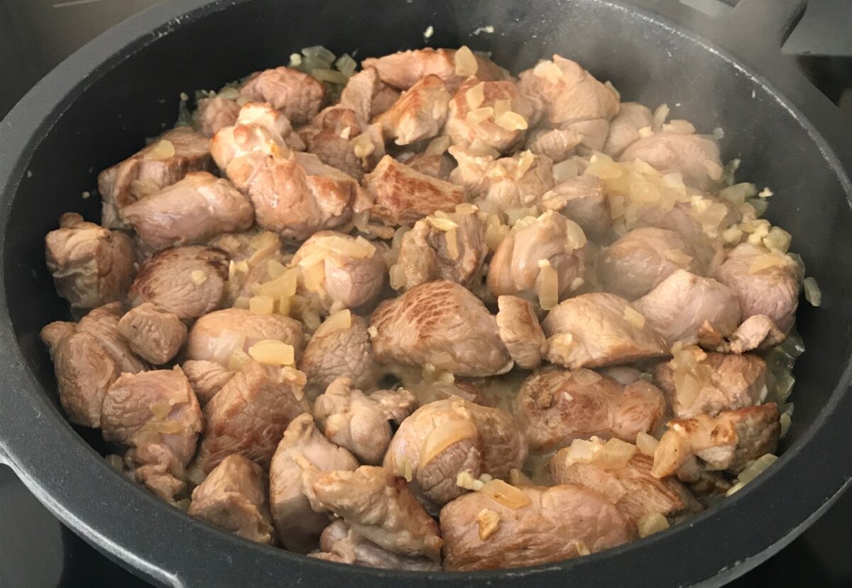 Cordero al chilindrón