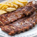 Costillas al horno con salsa barbacoa