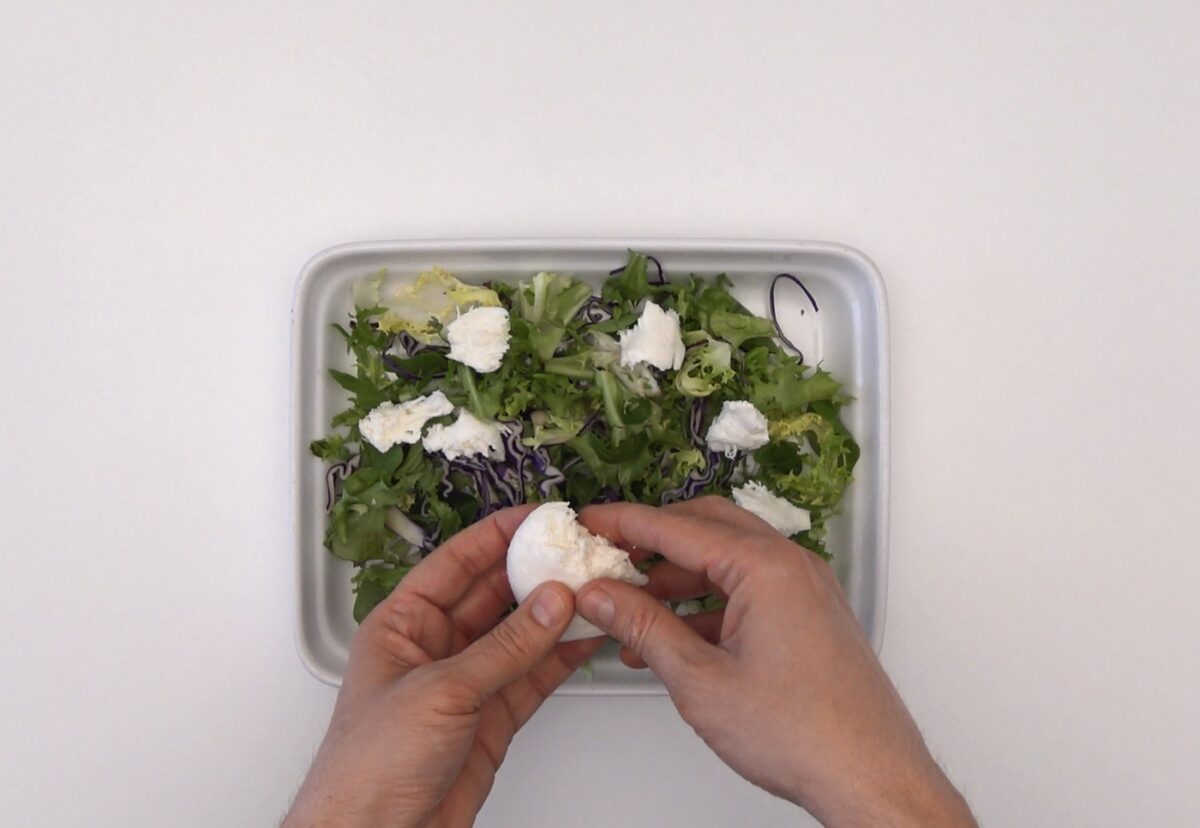 Ensalada mediterránea. Receta ligera, fácil y sabrosa