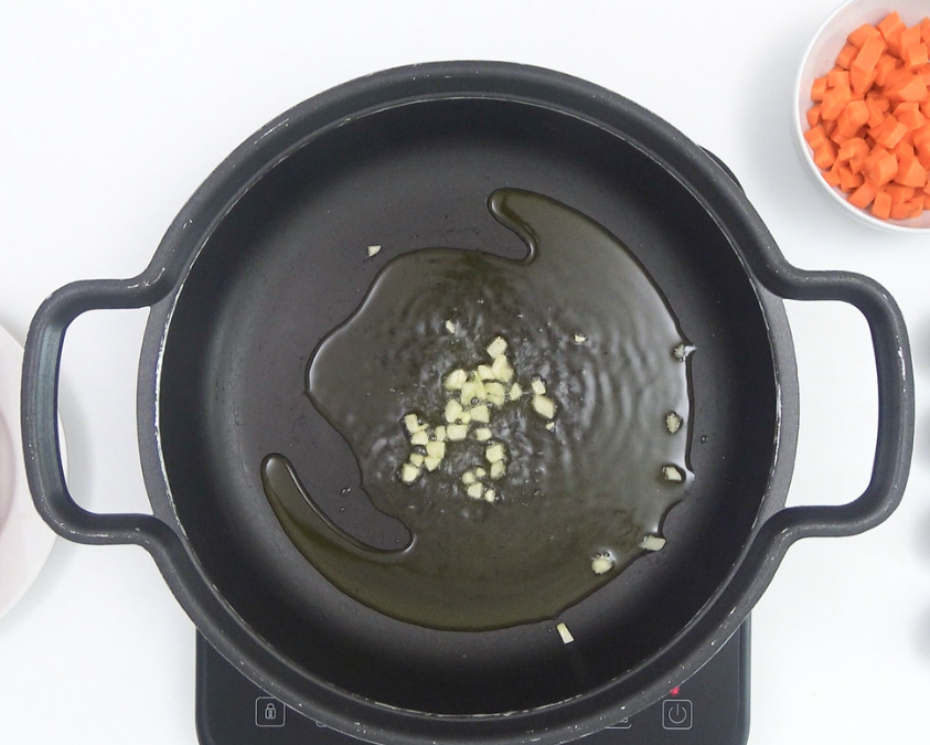 Pastel de arroz y carne picada