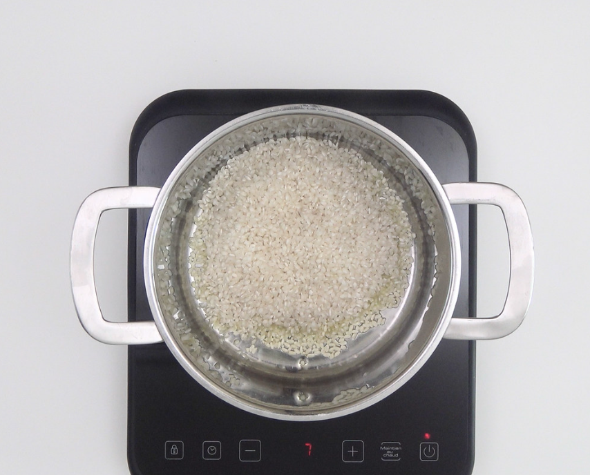 Pastel de arroz y carne picada