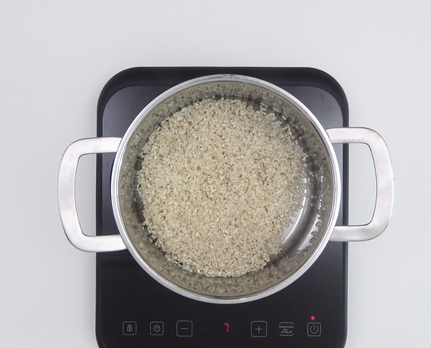 Pastel de arroz y carne picada