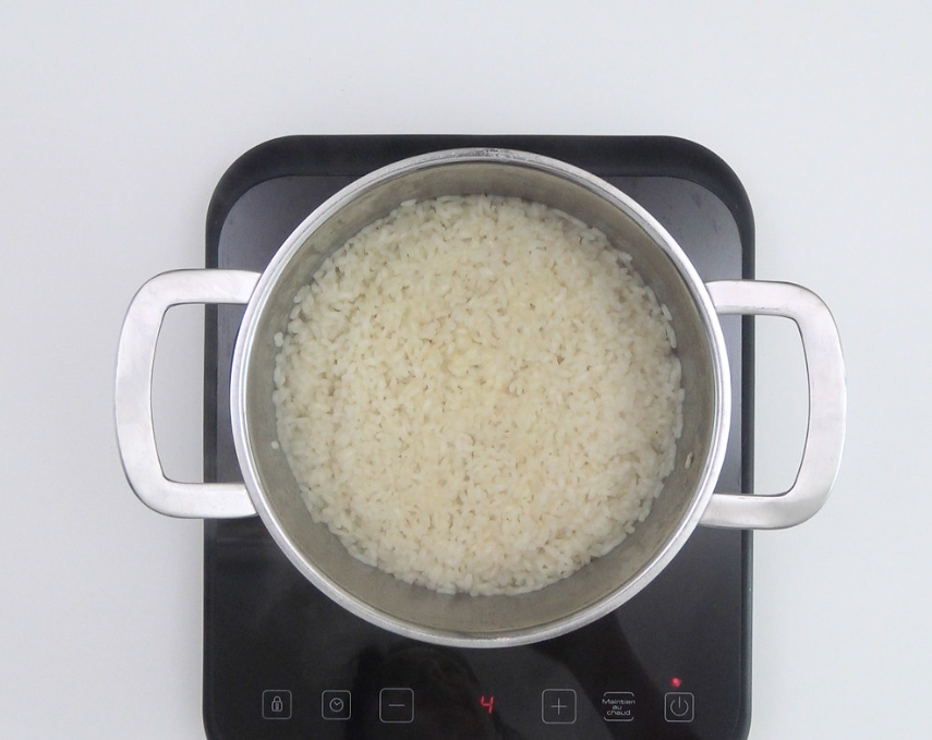 Pastel de arroz y carne picada
