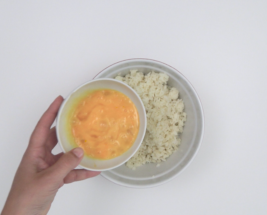 Pastel de arroz y carne picada