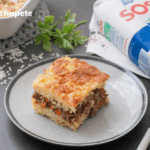 Pastel de arroz y carne picada