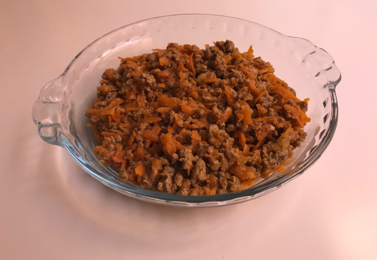 Pastel de carne tradicional británico