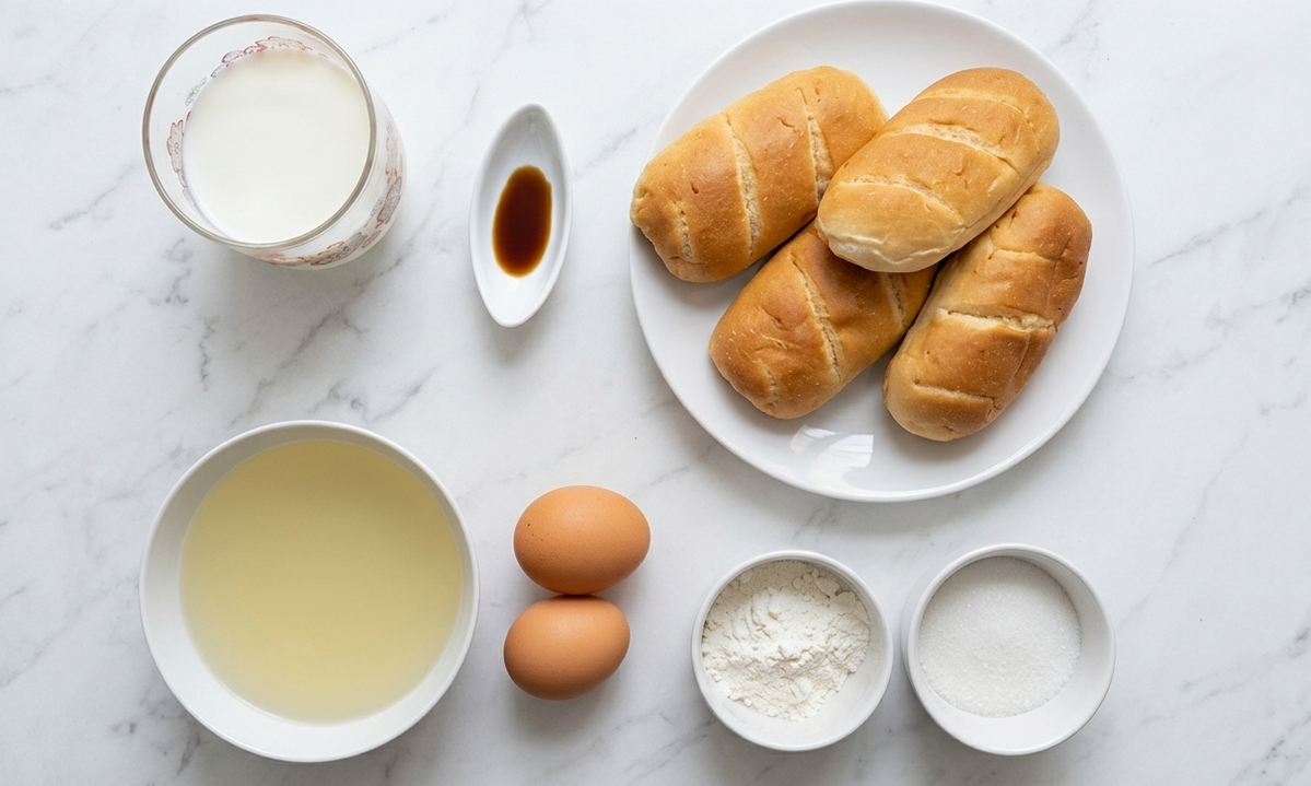 Xuxos súper fáciles con pan de leche