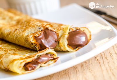Panqueques con dulce de leche