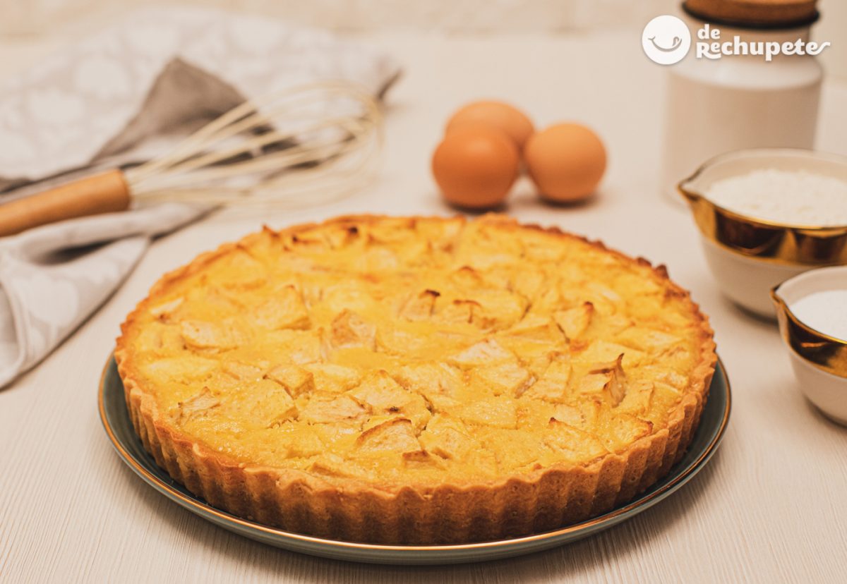 Tarta de manzana de Normandía. Receta francesa