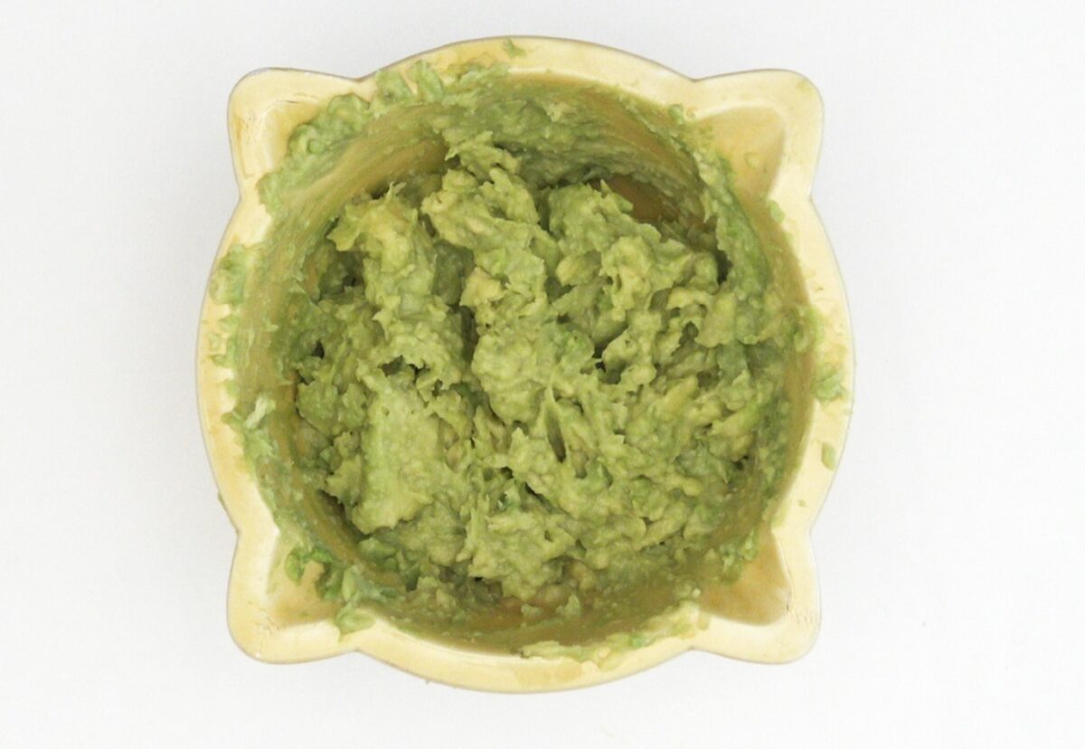 Burritos de pollo y guacamole