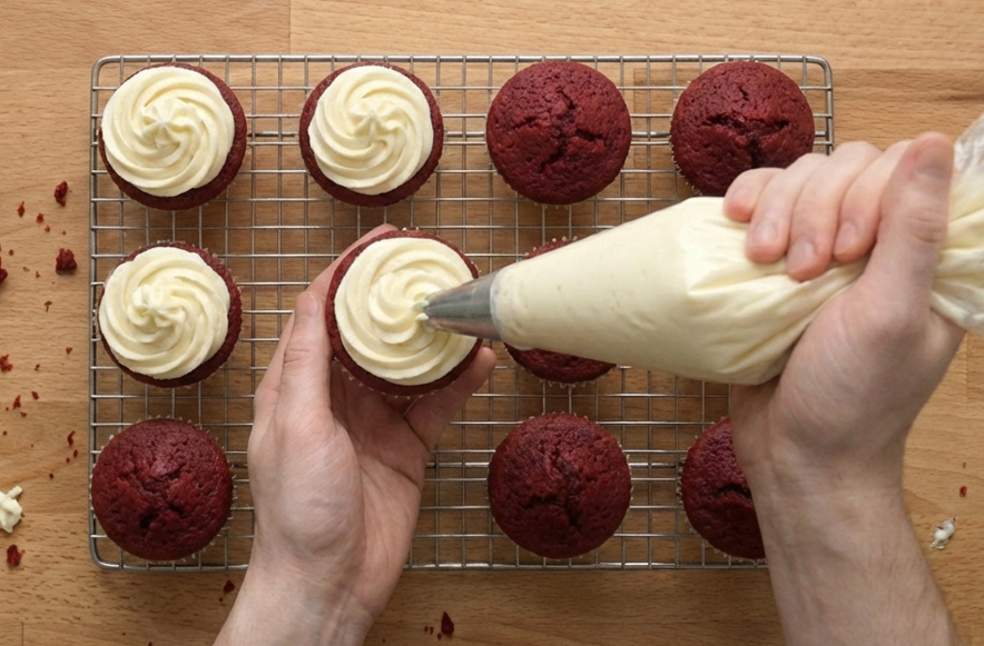 Cupcakes de San Valentín