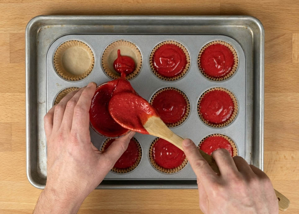 Cupcakes de San Valentín