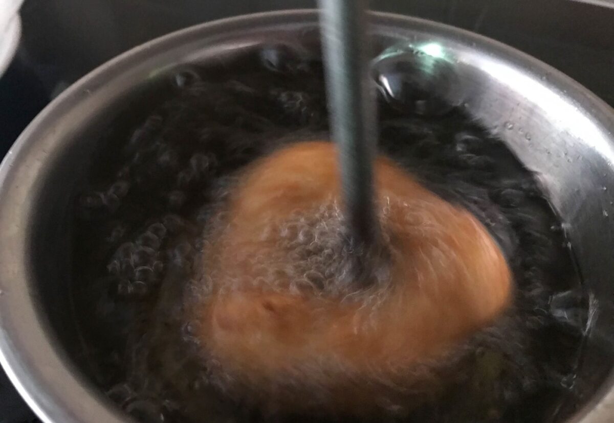 Rosquillas fritas roceñas