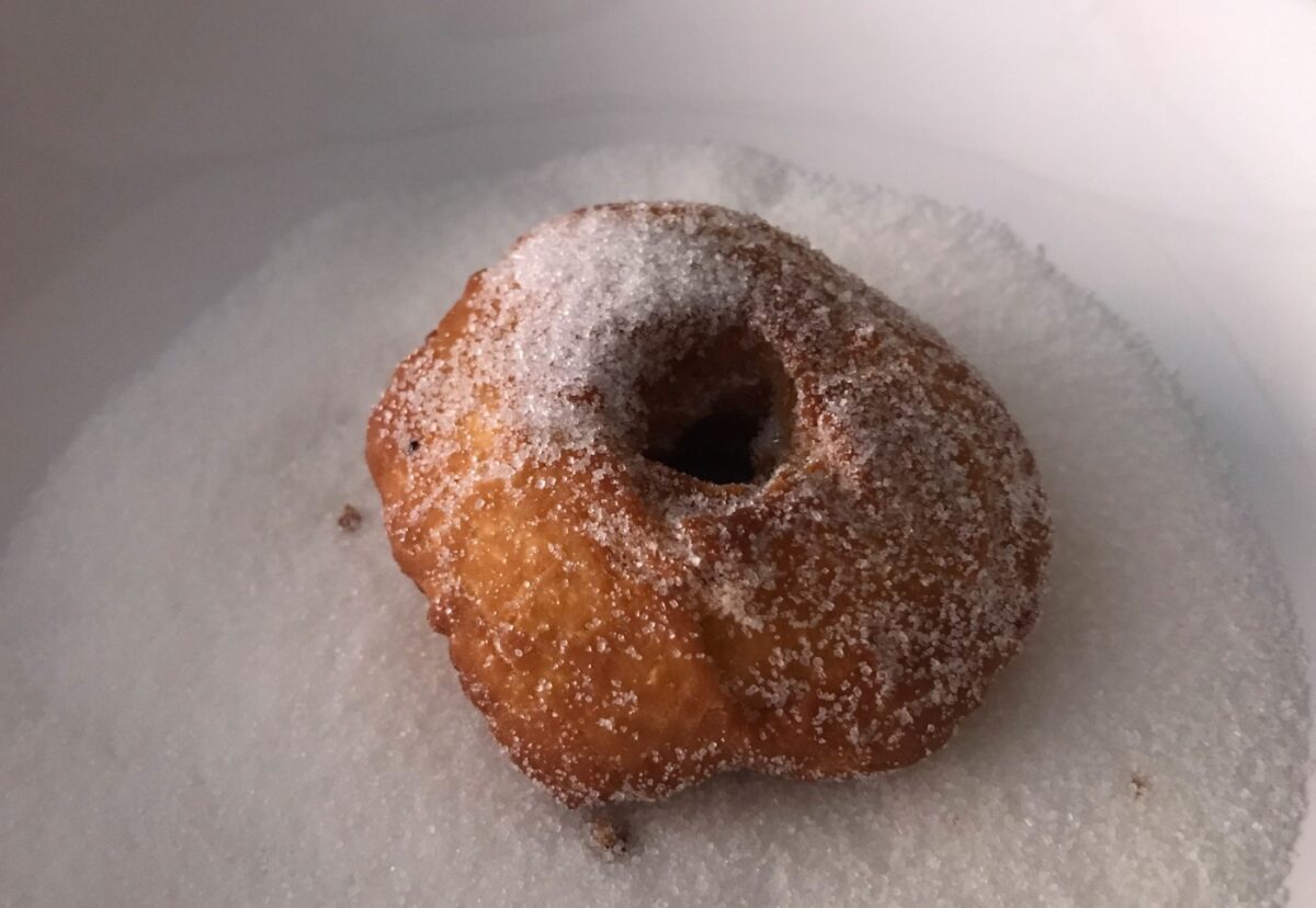 Rosquillas fritas roceñas