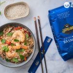 Arroz frito estilo oriental