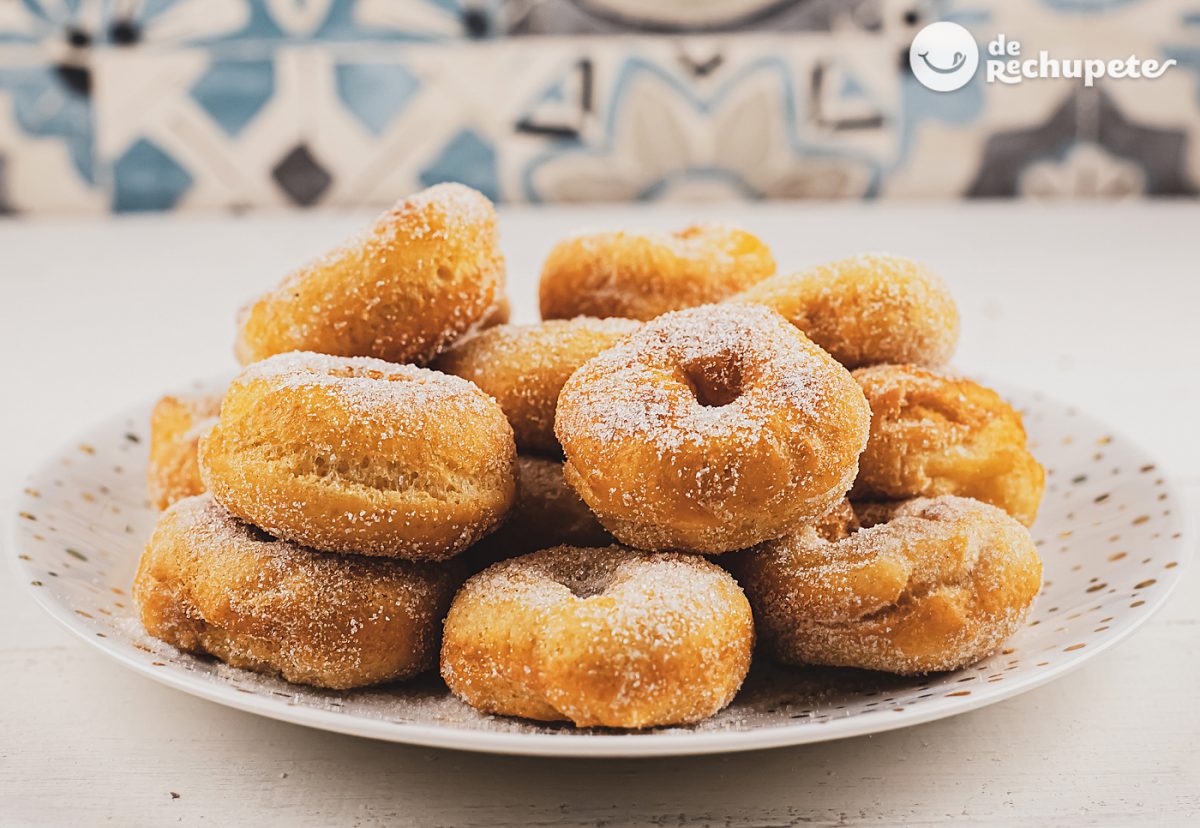 Cómo hacer rosquillas de leche condensada