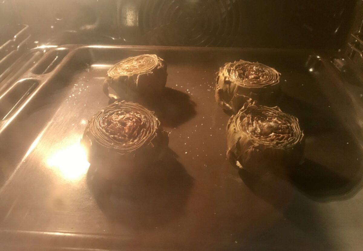 Alcachofas al horno. Receta fácil y deliciosa para amar las alcachofas