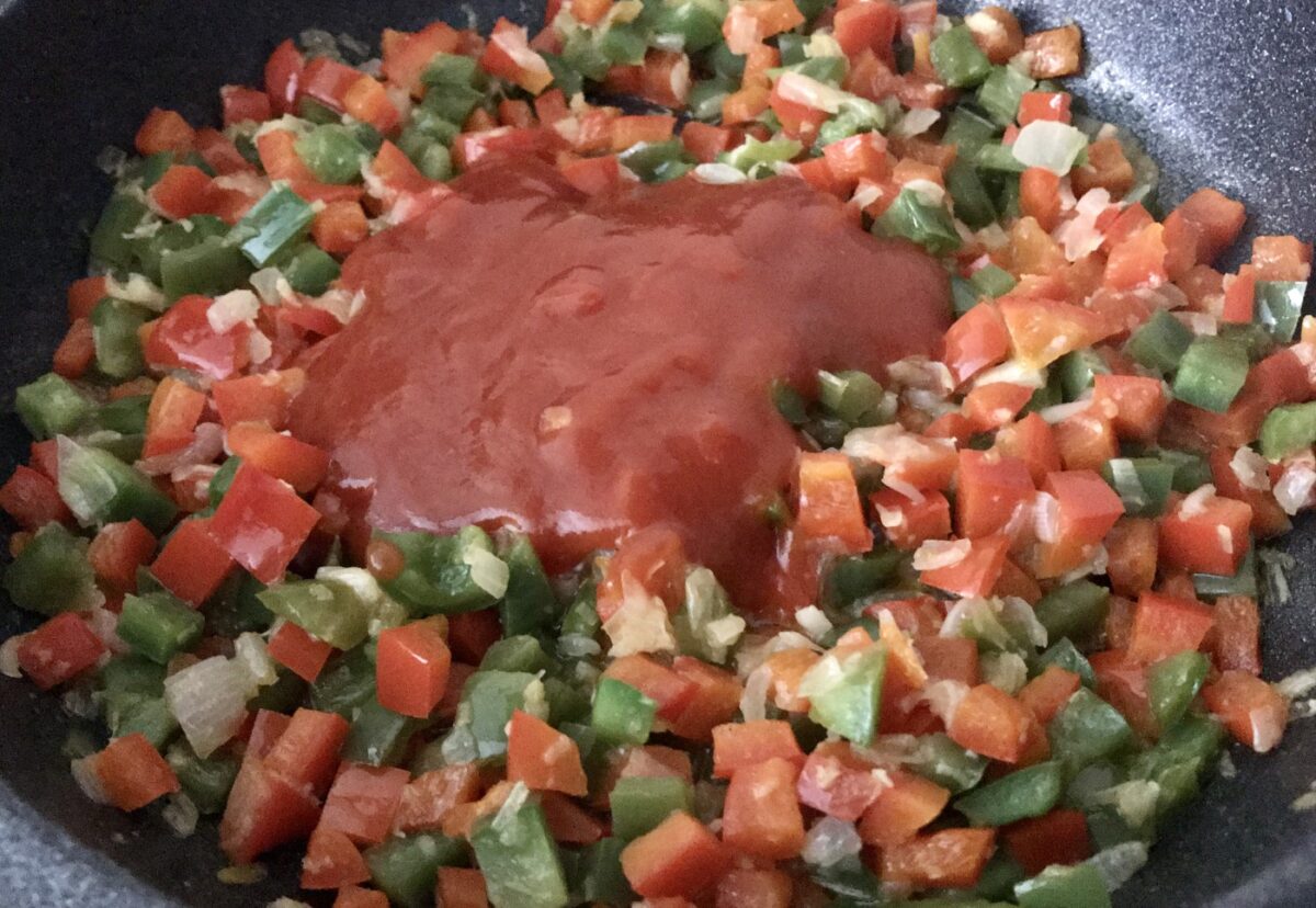 Bacalao con gambas
