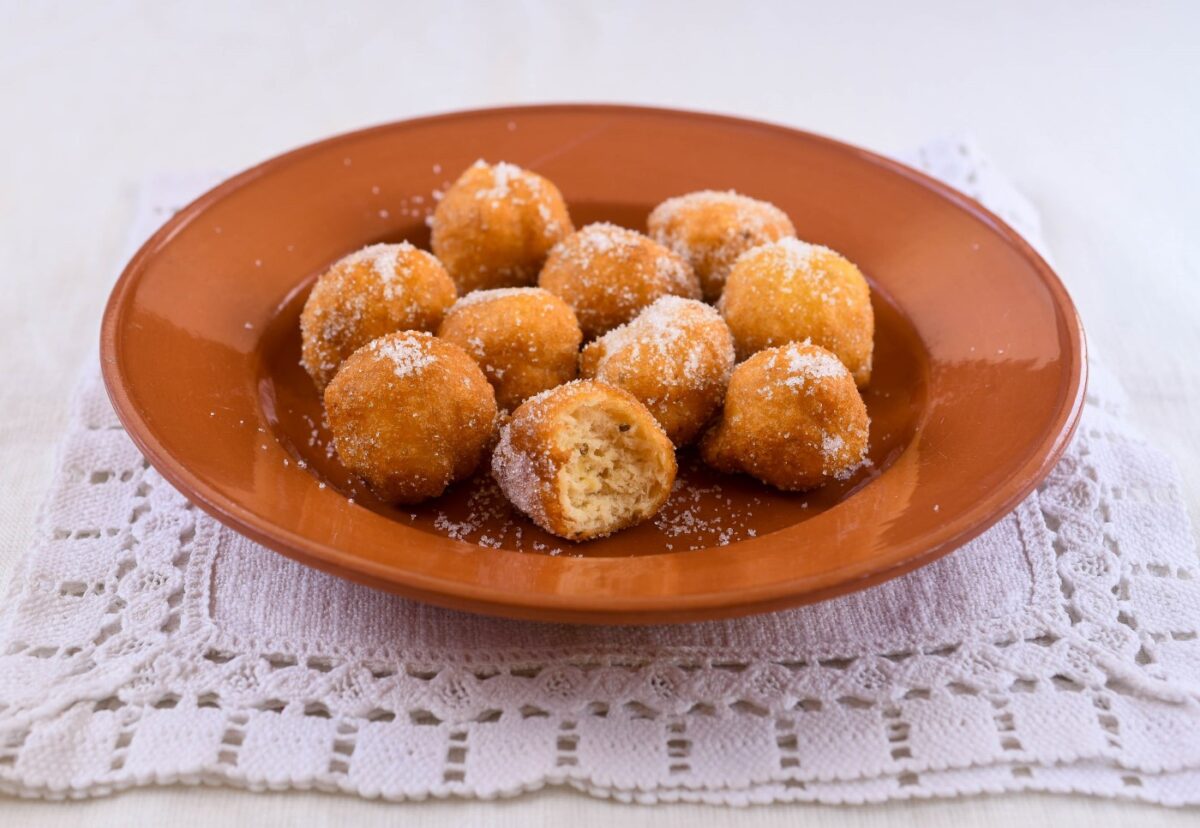Papajotes. Dulce tradicional de Jaén