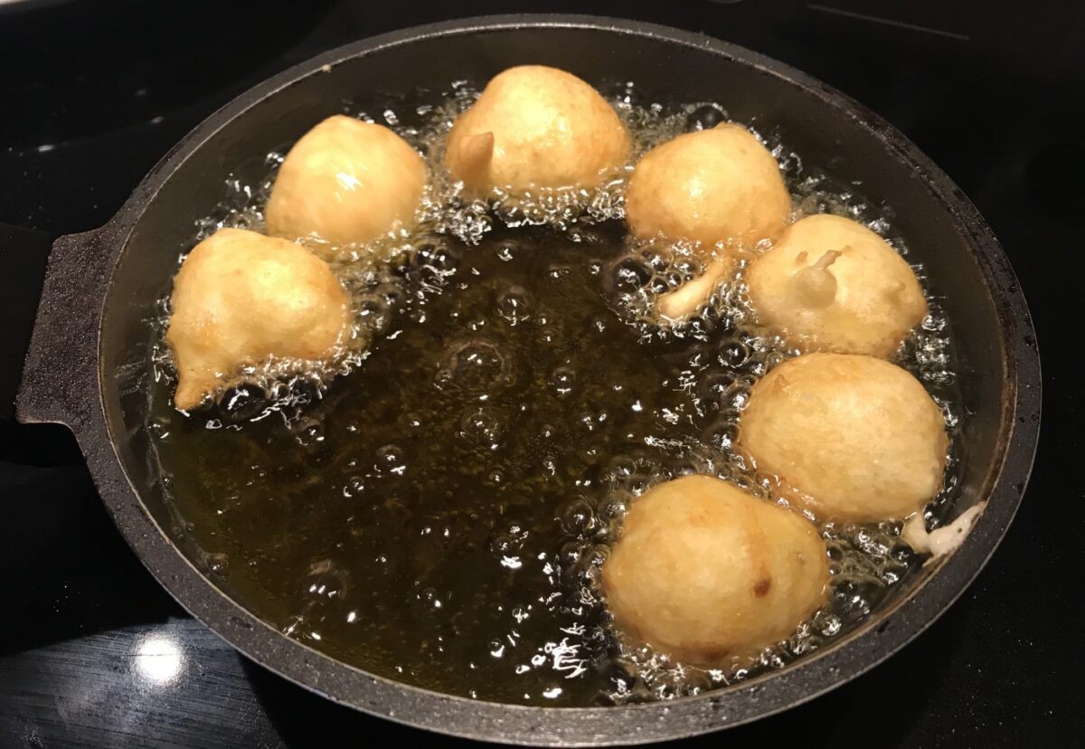 Papajotes. Dulce tradicional de Jaén