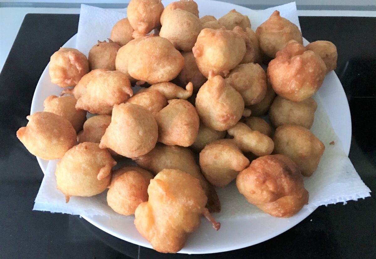 Papajotes. Dulce tradicional de Jaén