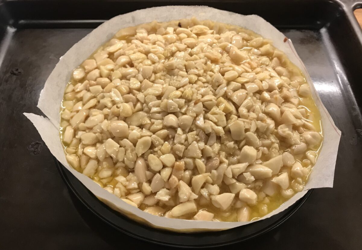 Tarta de almendras casera. Receta portuguesa tradicional y deliciosa