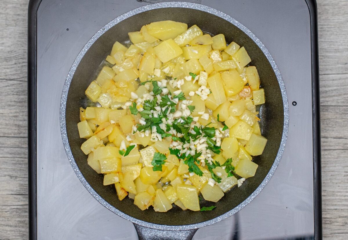 Tortilla catalana con butifarra