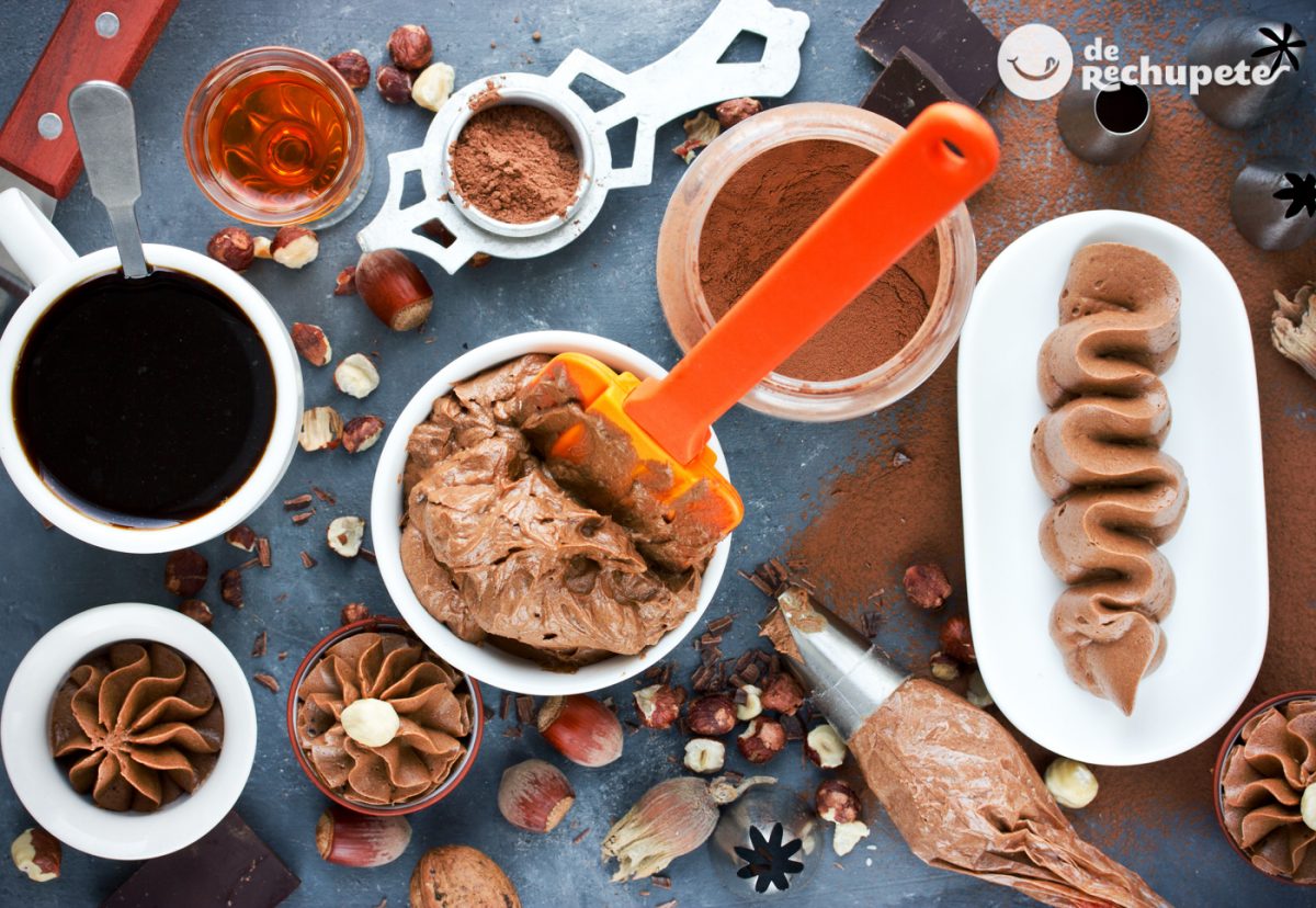Buttercream, mantequilla o betún de Nutella