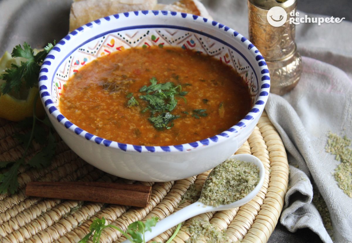 Chorba frik. Un sopa argelina deliciosa con cordero