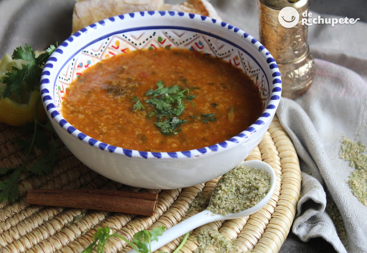 Chorba frik. Un sopa argelina deliciosa con cordero