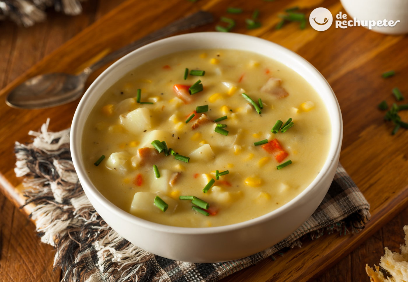 Sopa de maíz o Corn chowder